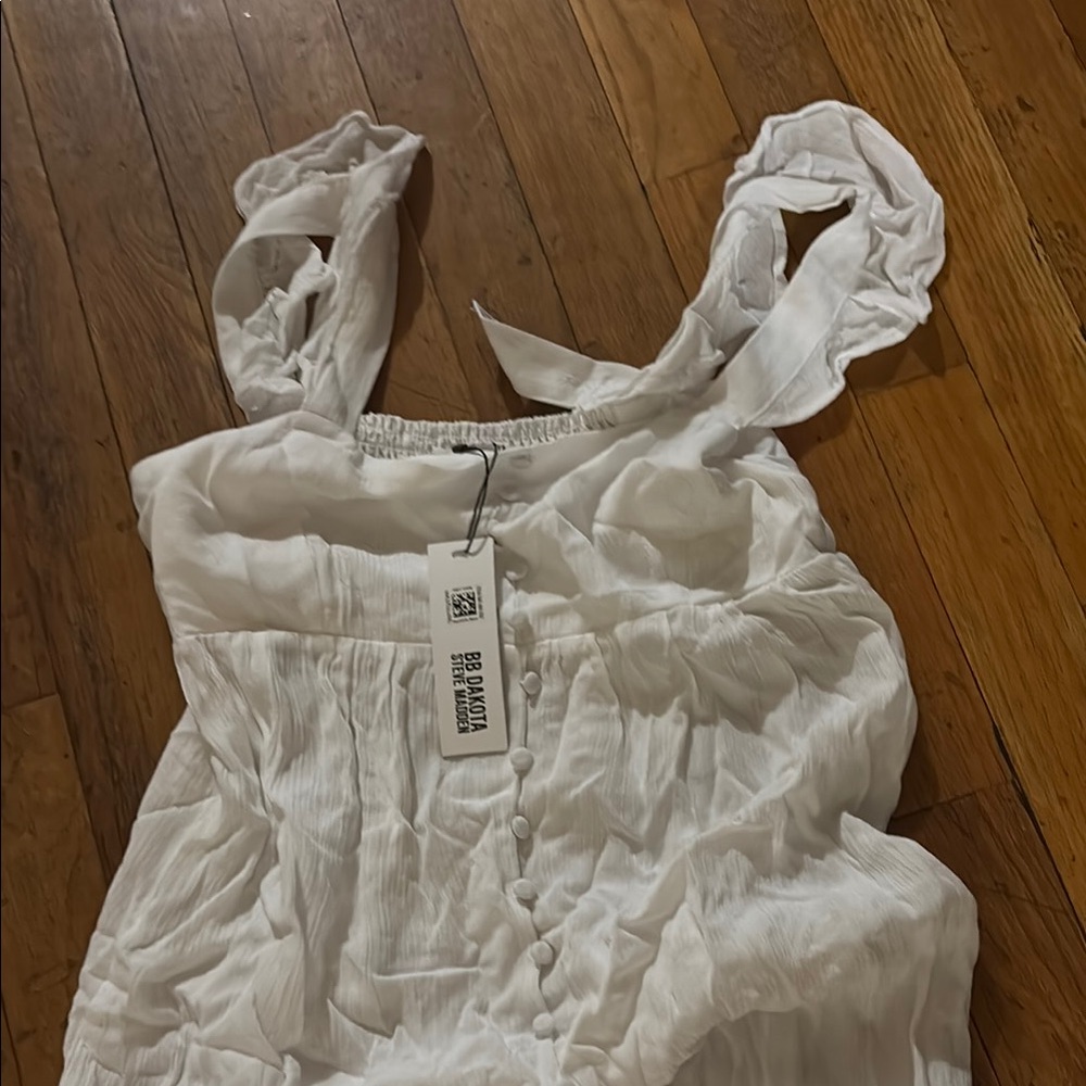 BB Dakota by Steve Madden White Maxi Dress